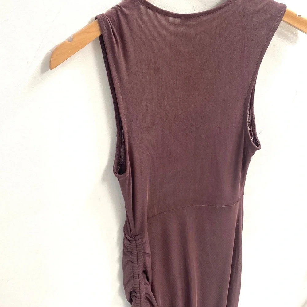 (A53) NEW Free People INTIMATELY Corset-Is Convertible Mesh Bodycon Dress,S,NWOT
